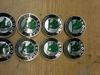 12 X STŘEDOVÉ POKLIČKY ORIGINÁL ŠKODA - 2