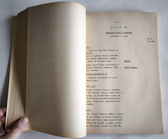 Zbraně pro Prahu – technický scénář – Jan Fleischer - 2