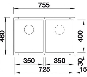 Dřez Blanco granitový - nový (523577) - 2