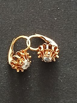 Náušnice zlaté - 2