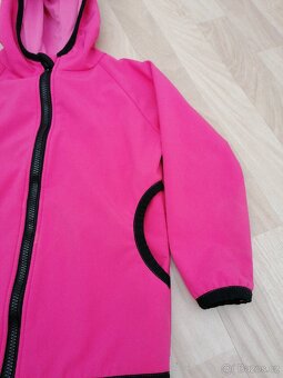 Dívčí softshellová bunda vel. 110 - 116 - 2