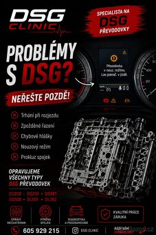 Opravy mechatronik DSG DQ381/DQ500, DQ200, DQ250, DL501 - 2