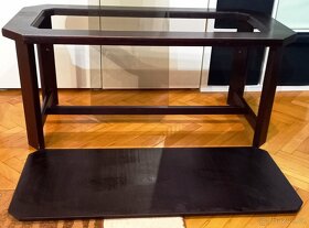 Konferenční stolek se sklem - 2