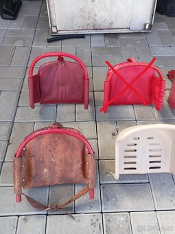 dětská sedačka na kolo,retro sedačka. - 2
