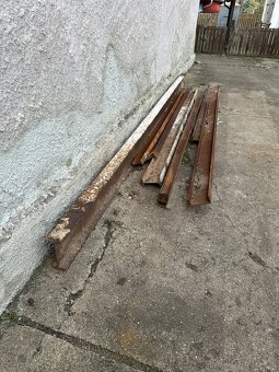 Železné nosníky I a U - 2