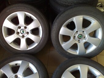 alu kola 5x112 r16 original škoda octavia 205/55/16 - 2