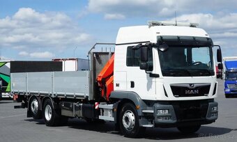 9239 - MAN TGM 26.340 - 6x2 - Valník + HR-PALFINGER PK 19.00 - 2