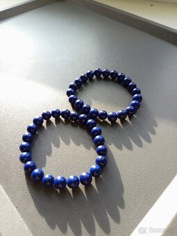 Náramek - Lapis lazuli, 8 mm - 2