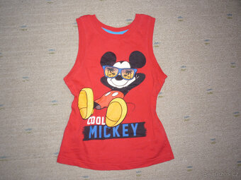 Tílko Mickey Mouse vel 122 - 2