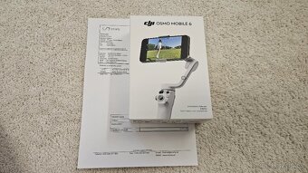 DJI Osmo Mobile 6 (Platinum Gray) stabilizátor, ZÁRUKA - 2