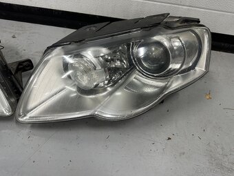 Přední světla bixenony Volkswagen Passat B6 kompletní set - 2