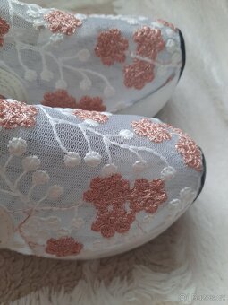 Krajkové espadrilky NOVE - 2