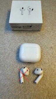 Airpod – AirPods 4 – pravé sluchátko vč. pouzdra - 2