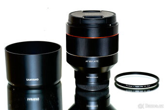 Sony E Samyang AF 50mm F/1.4 FE + UV Kenko TOP STAV - 2
