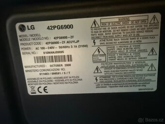 LG 42PG6900 – plazmová Full HD televize 42” (107 cm) - 2