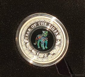 1 oz mince Rok tygra opal 2022 Year of the Tiger - 2