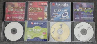 Nová CD-R, DVD±R, CD-RW, DVD±RW, DVD-RAM, obaly - 2