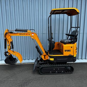 Minibagr RYPEX RP8M2 TOP stroj - 2
