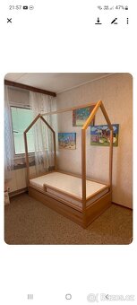 Detska domečkova postel - 2