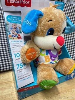 Mluvící pejsek Fischer price - jako nový - 2