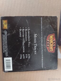 Warcraft 3 Soundtracks / collectors edition    viz foto - 2