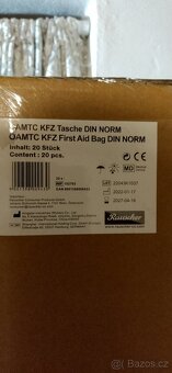 🟡 Autolékárničky – DIN 13164 – 20 × NOVÉ - 2