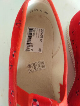 Bačkory - nové - od BAŤI č. 38 - 2