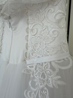 Svatební šaty nové S/M - 2