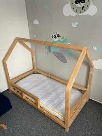 Dětská domečková postel 80x160 - 2