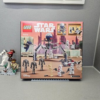 NOVÉ LEGO STAR WARS 75372 Clone Trooper & Battle Droid Battl - 2