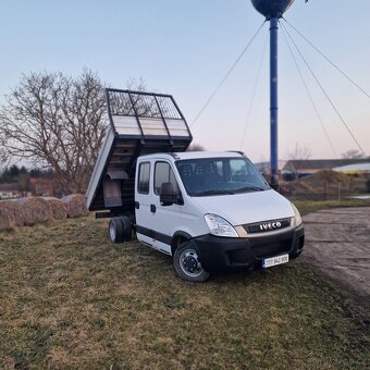 Iveco Daily 35 C 12 -sklápěč-double kabina-7.míst. - 2