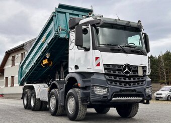 Mercedes-Benz AROCS 3245 8x4 - třístranný sklápěč + závěs - 2