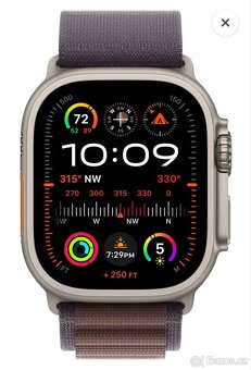 Řemínek Apple Watch ultra, indigový Alpský tah-vel.M - 2
