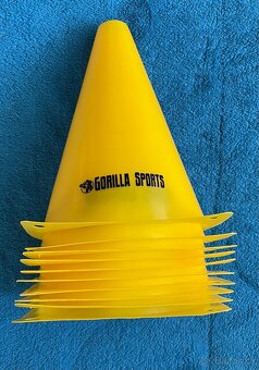 Gorilla sports kužely 17cm, 10ks - 2