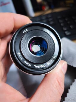 Olympus M.Zuiko Digital 17mm F1.8 MSC black TOP STAV. - 2
