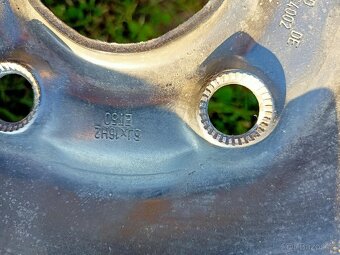 Plechové disky VW 5x112 R16 s pneu - 2