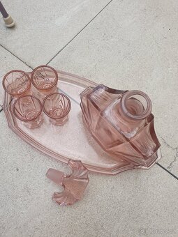 Set / tvrdý alkohol / sklo / štamprle - 2