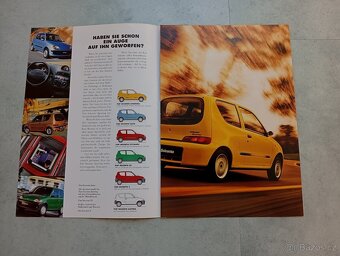 Fiat Seicento - prospekt, technická data - doprava v ceně - 2