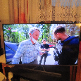Philips s podsvícení+STOJAN na zeď uhl. 110cm - 2