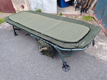 Rybářské lehátko Strategy 210x73, 150kg téměř nepoužité - 2