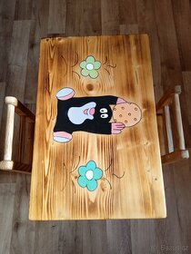 Stůl + 2 židle Krteček - 2