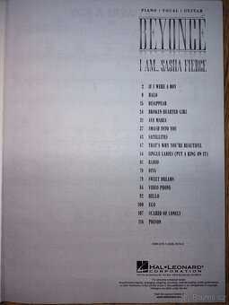 BEYONCE - I AM - noty klavír/zpěv/kytara - 2