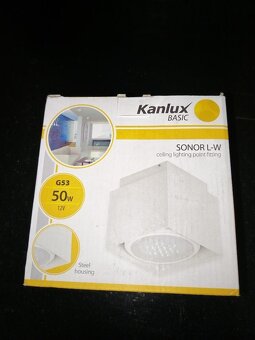 Kanlux SONOR L-W polohovací stropní světlo - 2