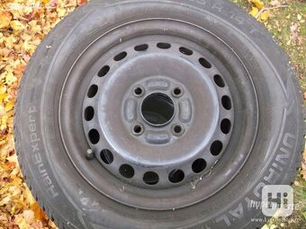 Plechové disky 14" včetně letních pneu 185/65 - 2
