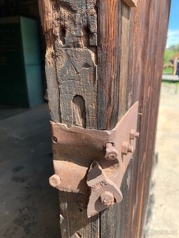 Dveře, stodolové,venkovni, kladkové zavíráni - 2