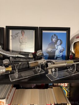 Star wars autogram Carrie Fisher - princezna Leia - 2