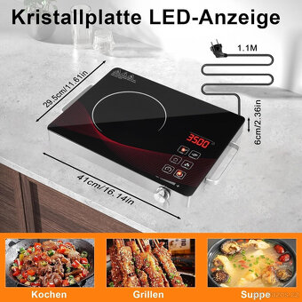 Dibaful Ceran nová varná deska 3500 W - 2