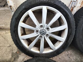 17"zimní alu sada Dijon 5x112 origo Golf 7 GTD Octavia 3 RS - 2