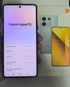 Nový Xiaomi Redmi Note 13 5G 8/256 GB - 2