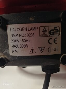 Stavební halogenové svítidlo - 2